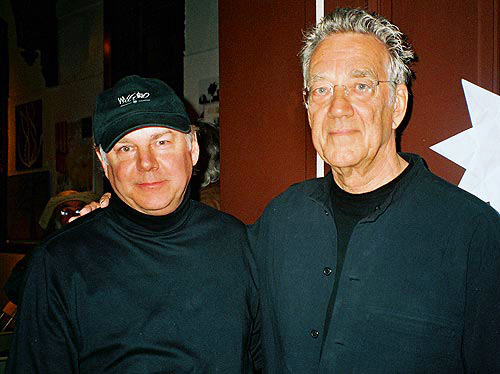 Robert with Ray Manzarek